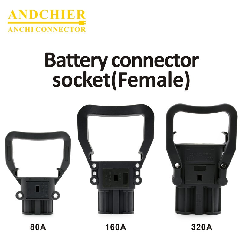 80A 160A 320A 150V DIN Forklift Parts Battery Connectors connector forklift connector