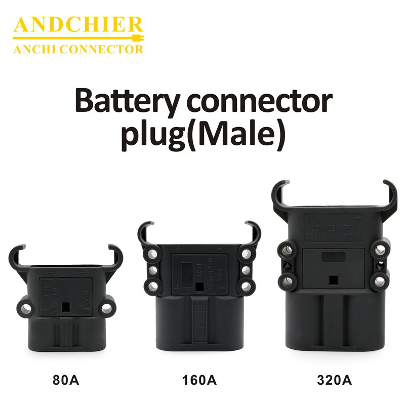 80A 160A 320A 150V DIN Forklift Parts Battery Connectors connector forklift connector