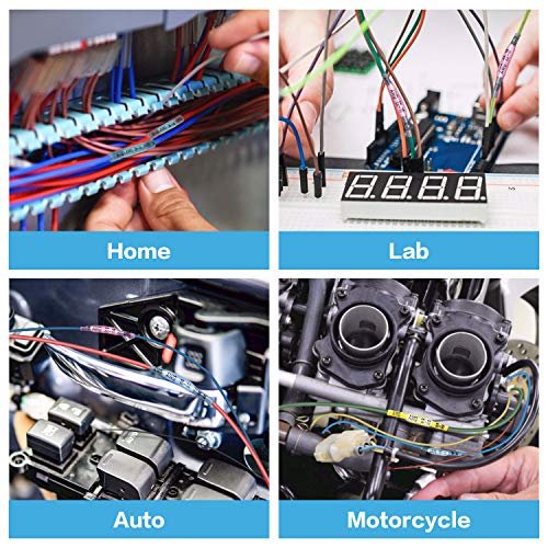 DEEM Waterproof Red Insulated heat shrink Butt Connector wire splice connector shrink wire insulation