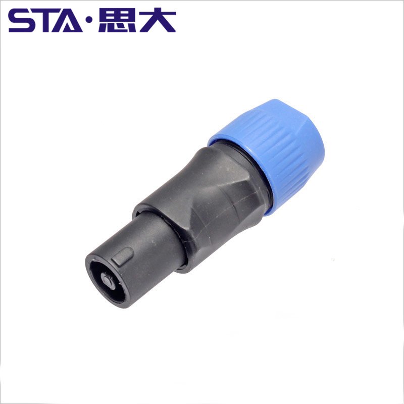 Male Female Plug and Socket Cable Adapter 4 Pole Loudspeaker Speakon Audio Connector NL4FC SL4FX-N