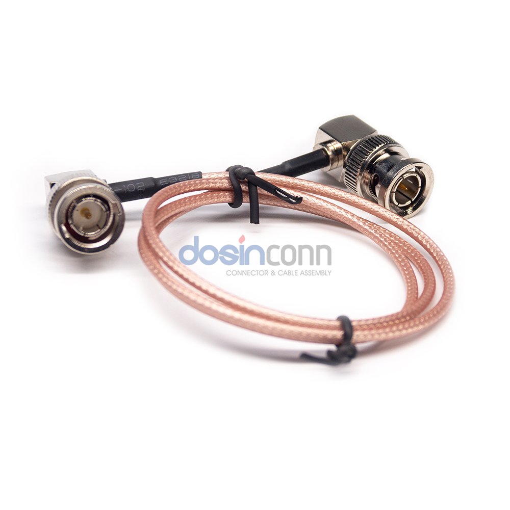 Customized RF Cable Connector BNC Male to BNC Male RG316 RG178 Cable Assembly