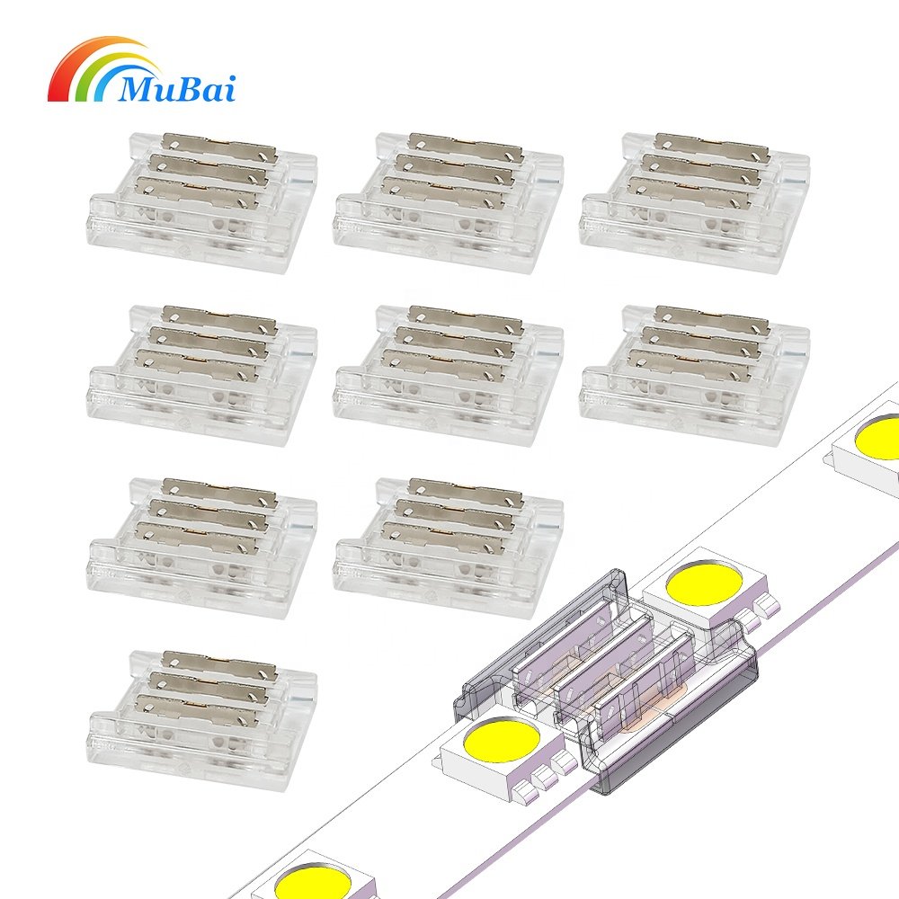 Board to Board SMD5050 SMD2835 LED Connector Gapless Solderless LED Strip Connector for SMD Light Strips