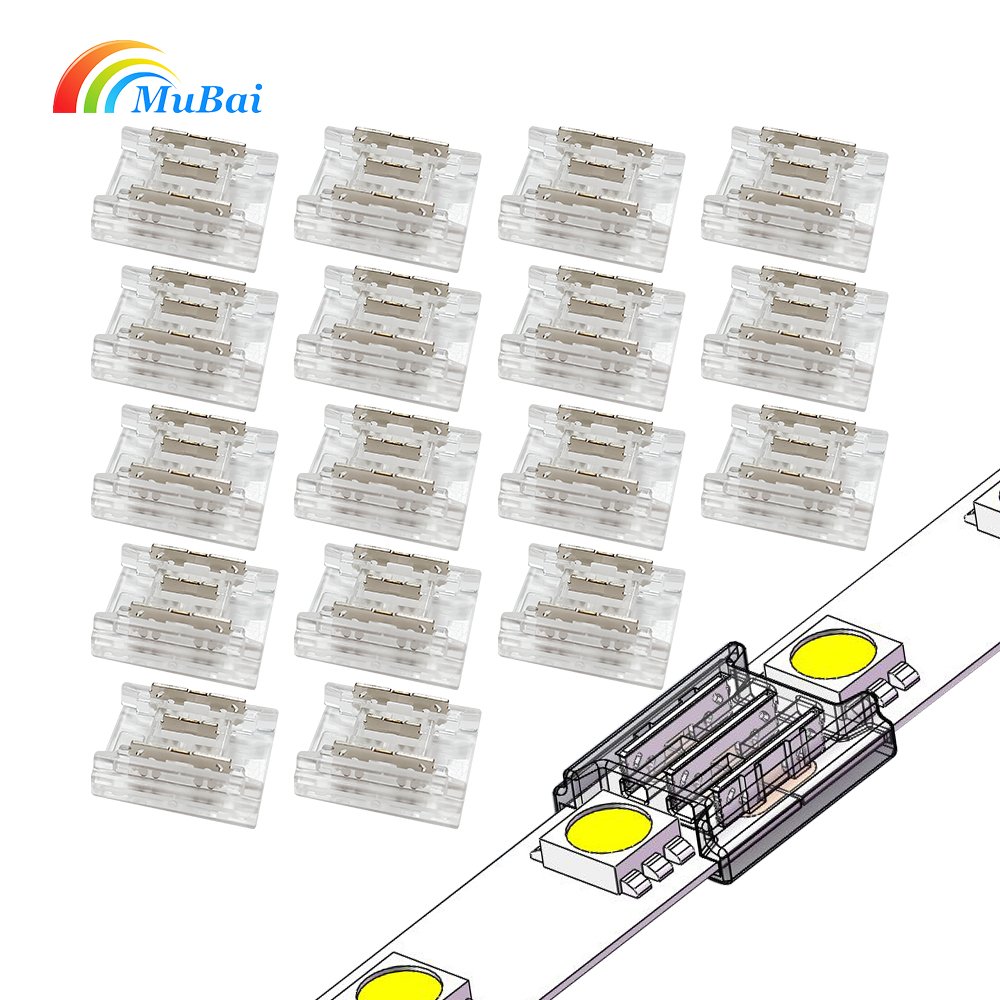 Board to Board SMD5050 SMD2835 LED Connector Gapless Solderless LED Strip Connector for SMD Light Strips