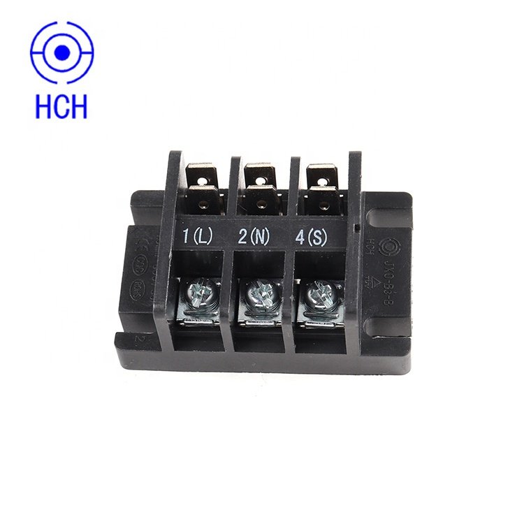 Wiring terminal block 30A high current fixed terminal board wire connector copper barrier terminal block