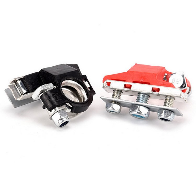 Hot 12V 24V Automotive Car Top Post Battery Terminals Wire Cable Clamp Terminal Connectors Car accessories