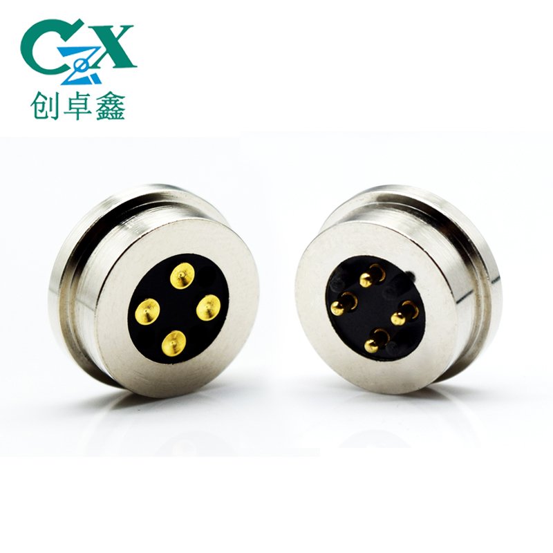 4pin magnetic pogo connector
