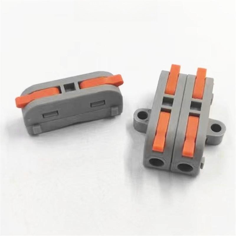 Fast Connector XS 1 -1 with fixed lugs instead of electrical tape terminals wire terminal row can be spliced