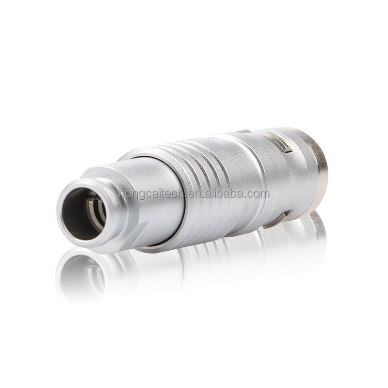Factory hot FGG metal self-locking quick release 5 pin push-pull connector