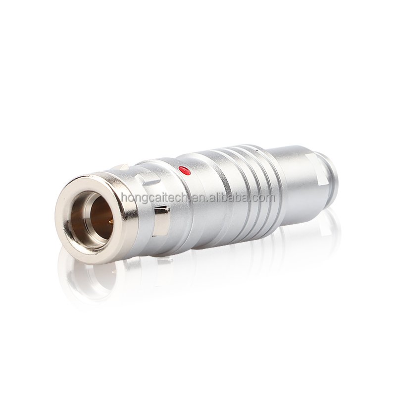 Factory hot FGG metal self-locking quick release 5 pin push-pull connector