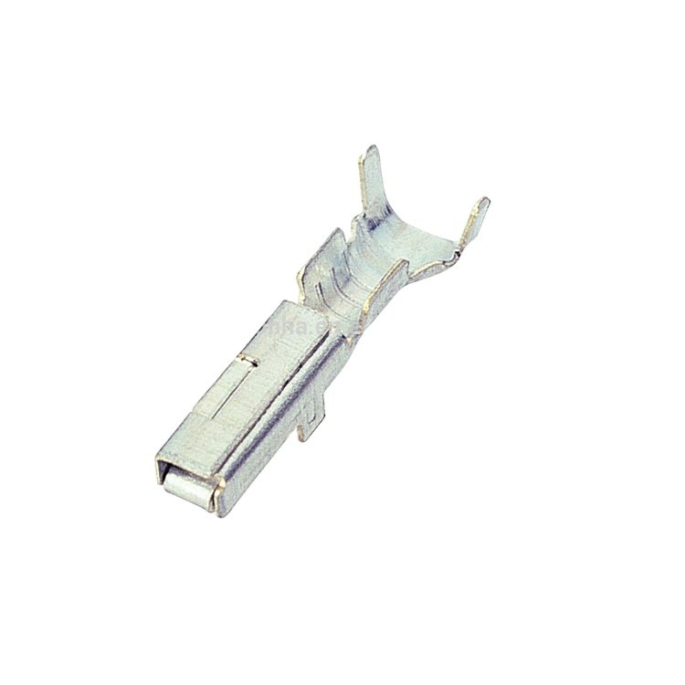 automotive electrical wire crimp female connector terminal 0117601 0117602 0117603 customized metal stamping reel brass terminal