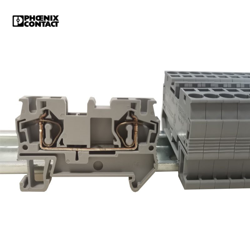 3031364 Phoenix Contact ST 4 Din Rail Feed Through Terminal Block / Buy Spring-cage Electric Terminal Block Connectors