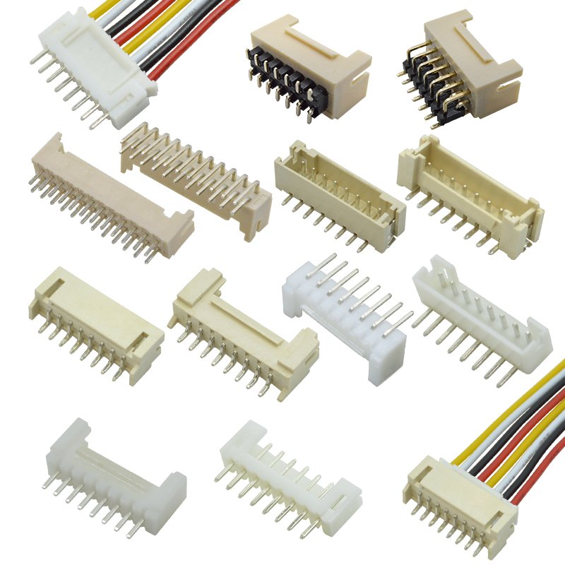JST FPC FFC RJ45 USB IDC DC BNC XLR GX16 LED Terminal Block Waterproof Male Female XT30 XT60 XT90 Battery Connectors
