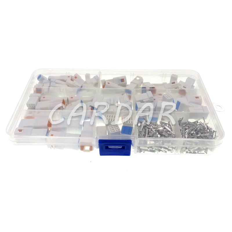 2 3 4 6 8 Pin Plugs Automobile Wiring Harness Waterproof Connectors JST02R-JWPF-VSLE 0.7mm Auto Sockets For BMW Benz