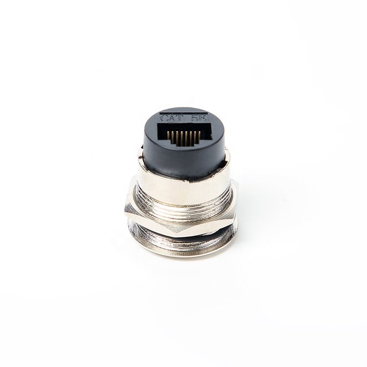 New products 22mm cat6 keystone jack rj45 waterproof connector plug D type for network cabinets