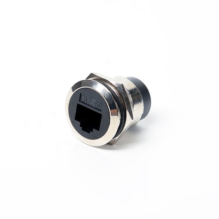 New products 22mm cat6 keystone jack rj45 waterproof connector plug D type for network cabinets