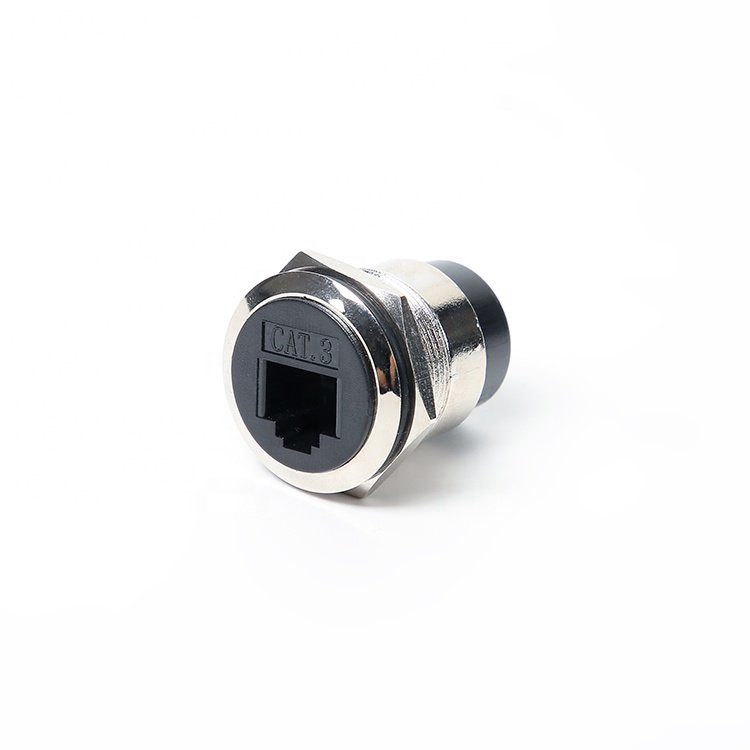 New products 22mm cat6 keystone jack rj45 waterproof connector plug D type for network cabinets
