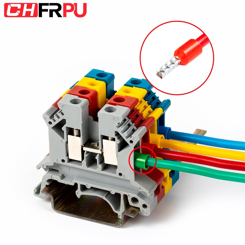 cord end sleeve VE 7508 AWG #20 copper tube insulated ferrule bootlace crimp terminal wire connector pin cable terminal
