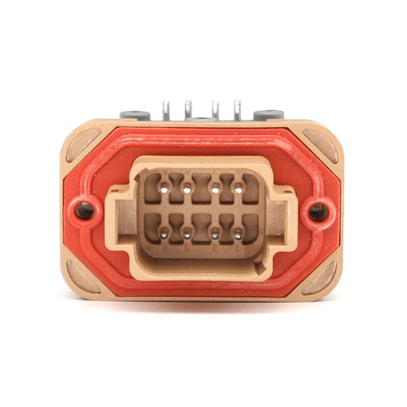 Made in China DT13-08PD Auto waterproof connector 8Pin PCB Mount Header Right Angle connector Factory Direct sale DT connector