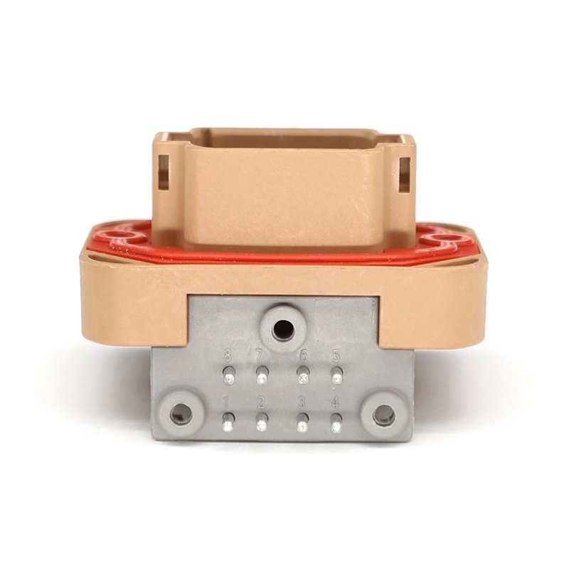 Made in China DT13-08PD Auto waterproof connector 8Pin PCB Mount Header Right Angle connector Factory Direct sale DT connector