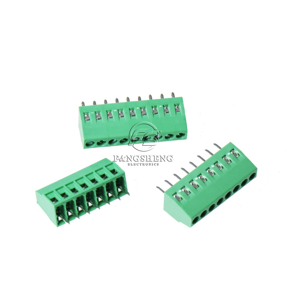 KF128 2.54mm Pitch Mini PCB Screw Terminal Blocks Connector 2/3/4/5/6/7/8/9/10/12/16 Pin Screws Terminals For 26-18AWG DIY