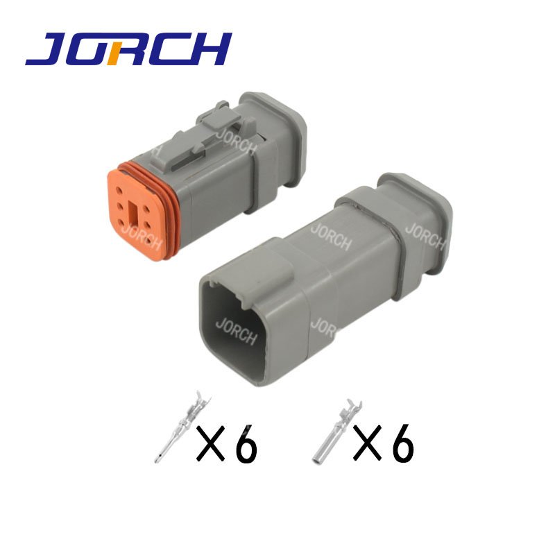 2P 3P 4P 6P 8P 12P DT E008 Series Connector Deutsch Waterproof Auto Connector DT06-2S-E008 DT04-2P-E008 DT04-3P-E008