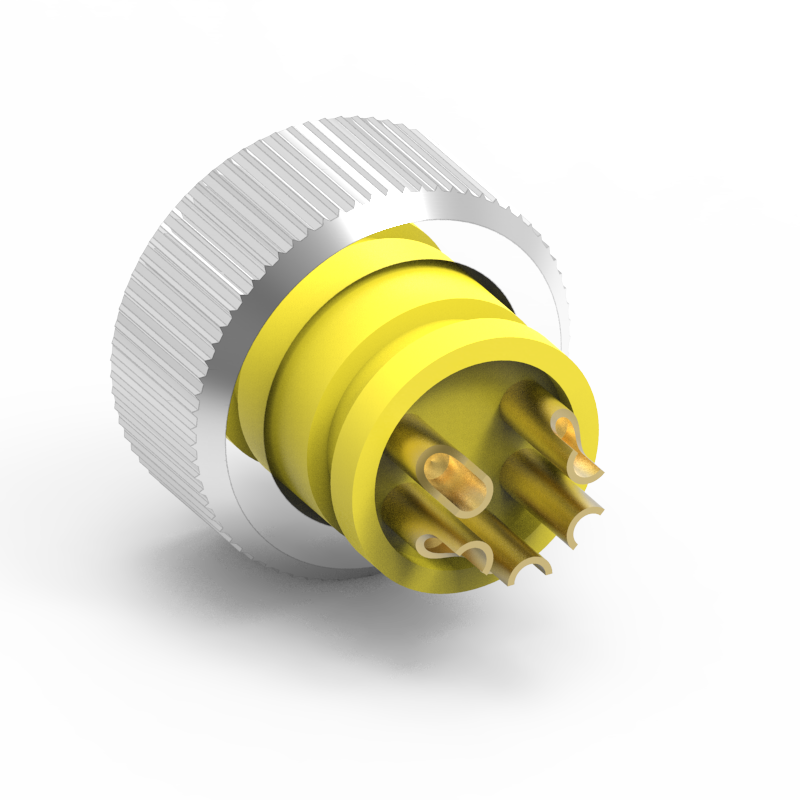 7/8" 5PIN Molded with Cable Waterproof Connector