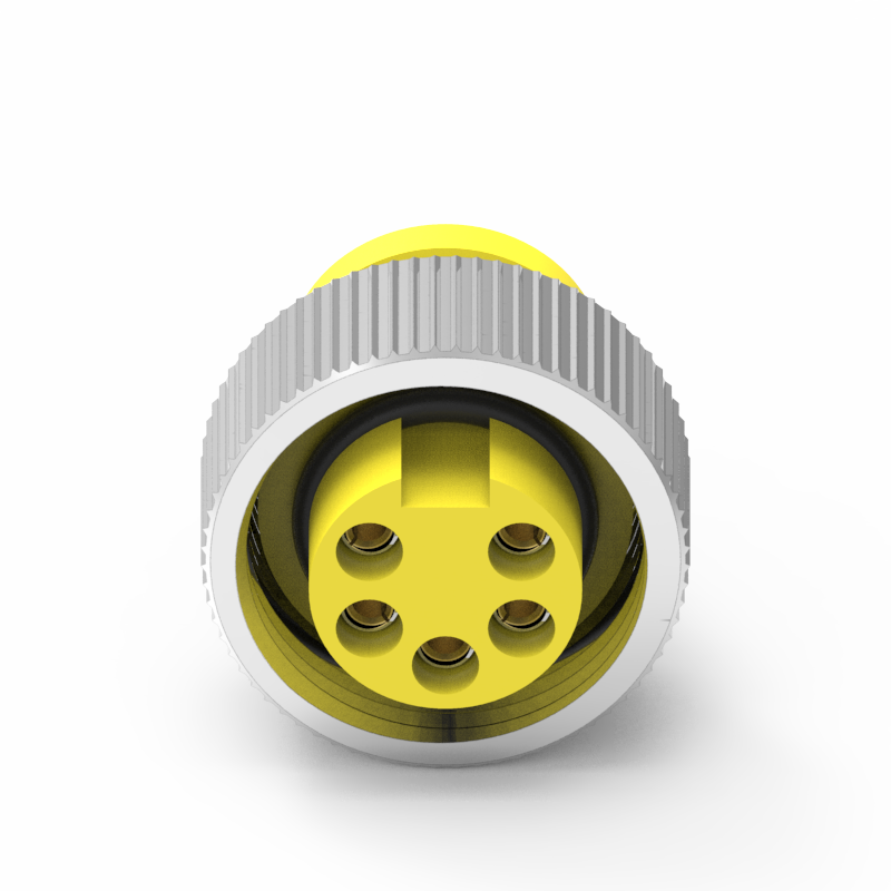 7/8" 5PIN Molded with Cable Waterproof Connector