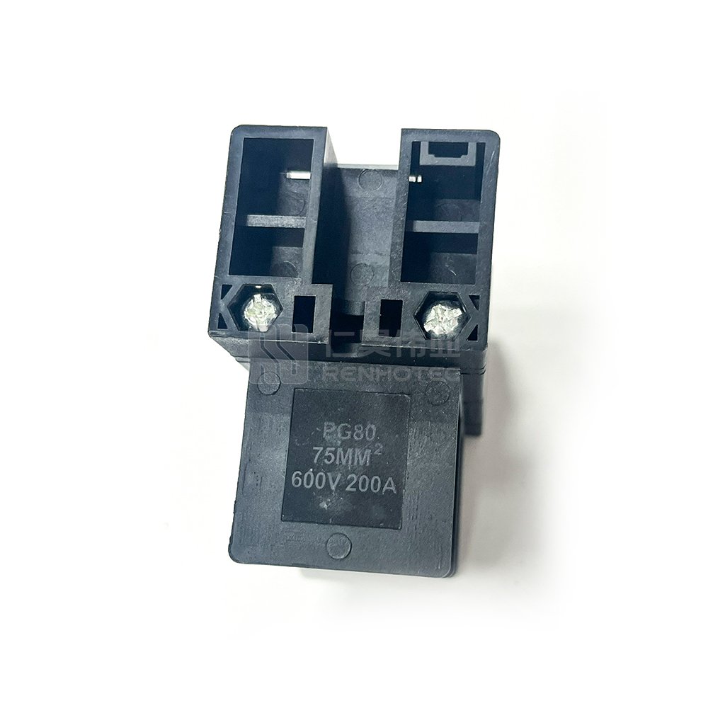 Through Wall Battery Terminal 2 Pole High Current 100A 120A 150A 200A with Screw Copper Connector
