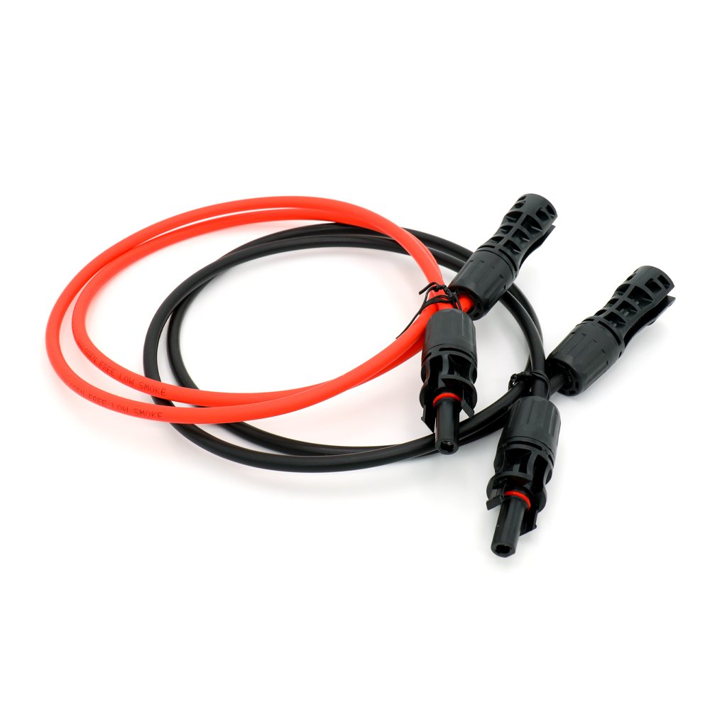 Solar DC Cables For Solar Panel 4-6mm2 PV DC Connector 6mm DC Cable Solar Cable 4mm2
