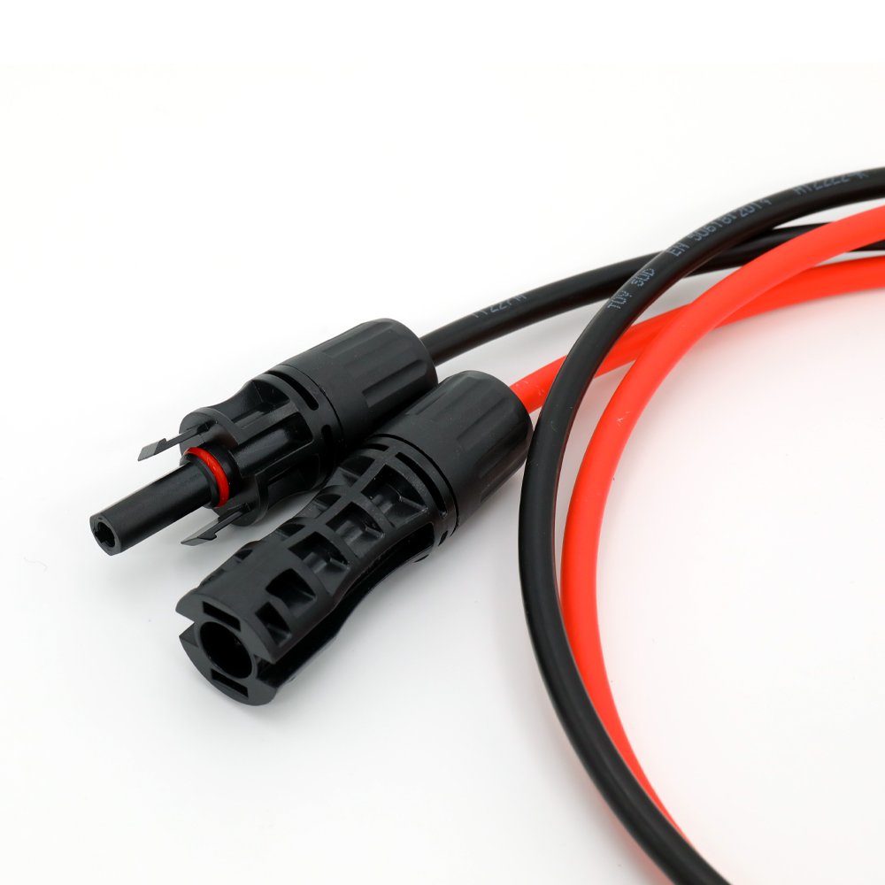 Solar DC Cables For Solar Panel 4-6mm2 PV DC Connector 6mm DC Cable Solar Cable 4mm2