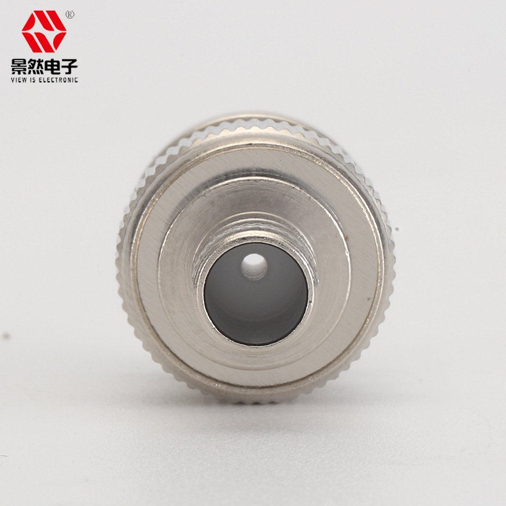 HOT SELLing rg6 bnc connector 75 Ohm Male Straight crimp all brass nickle plating BNC PLUG audio and video connector