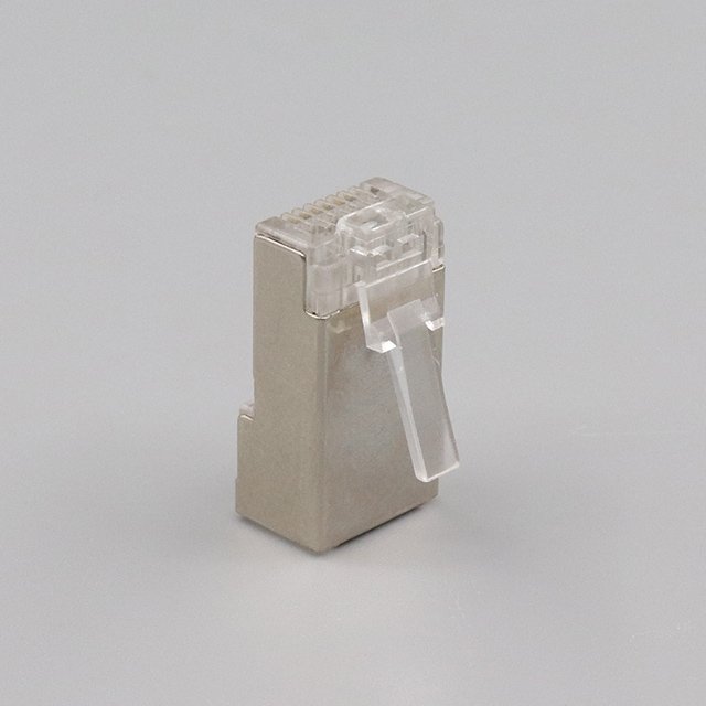 High performance CAT5 CAT6 UTP 8P8C modular plug cat5e cat6 8p8c shielded ethernet rj45 cable connector