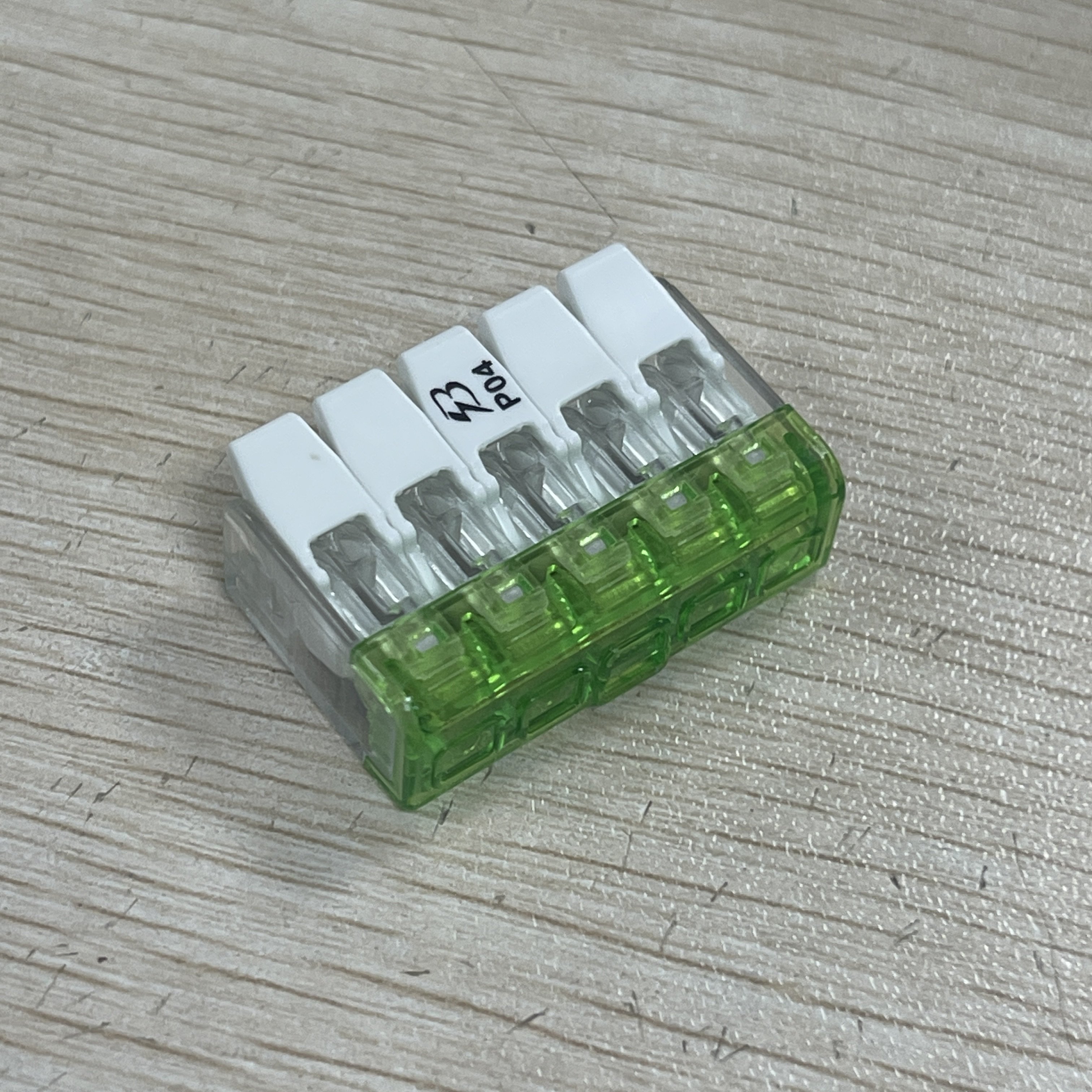 Original 5 Pole Push Wire Connector with Operating levers