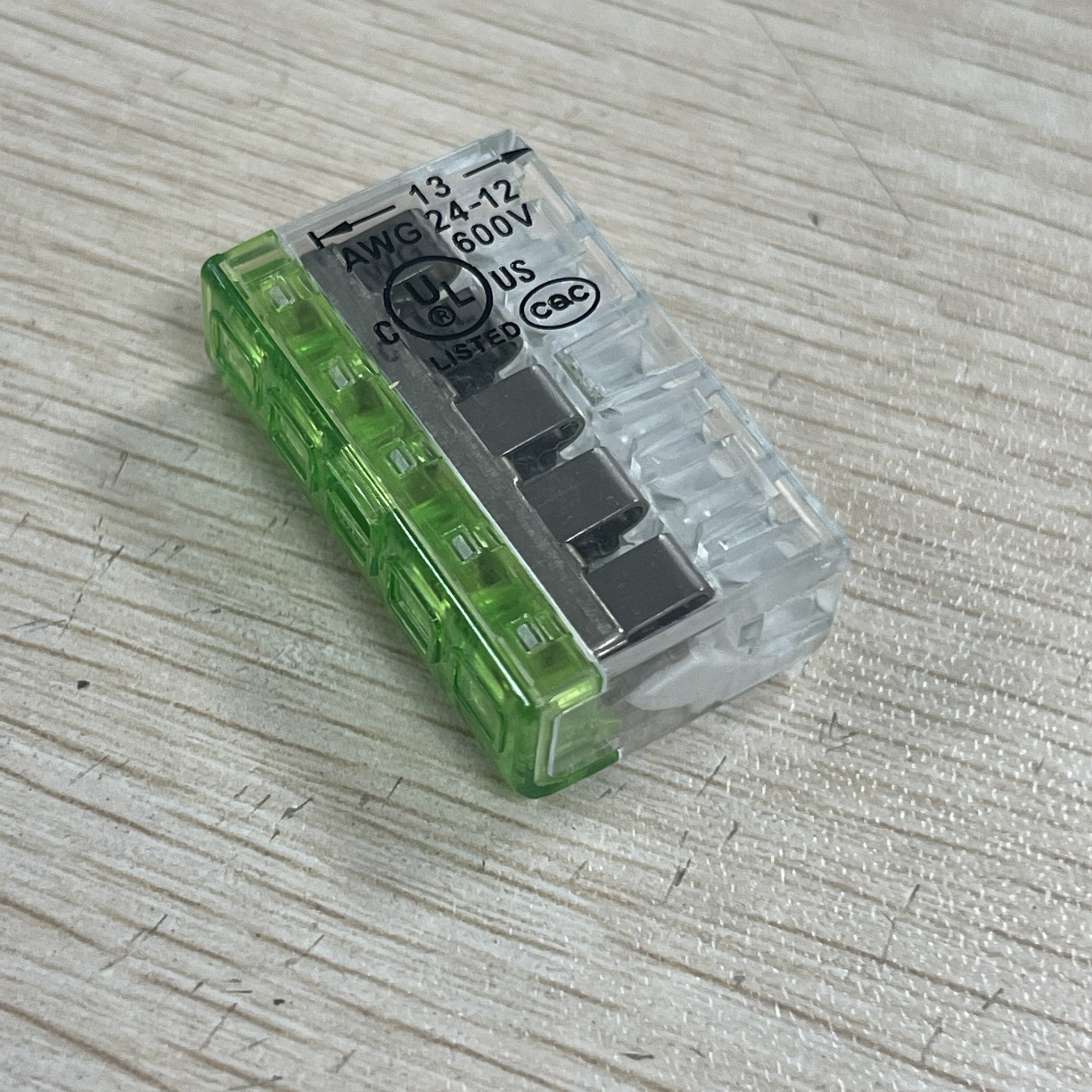 Original 5 Pole Push Wire Connector with Operating levers
