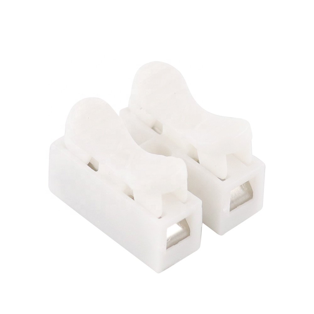 CH-1 CH-2 CH-3 White Color Model Wire Connector Electrical Crimp Terminals Block Splice Cable Clamp Fit Led Strip