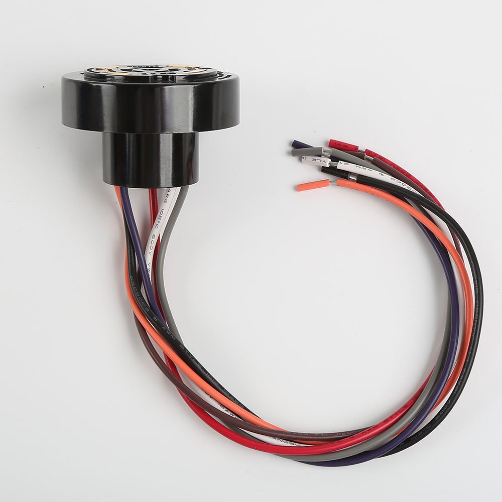 ANSI Standard IP67 NEMA power connector 7 pin dimming receptacle with shorting cap for smart street lighting