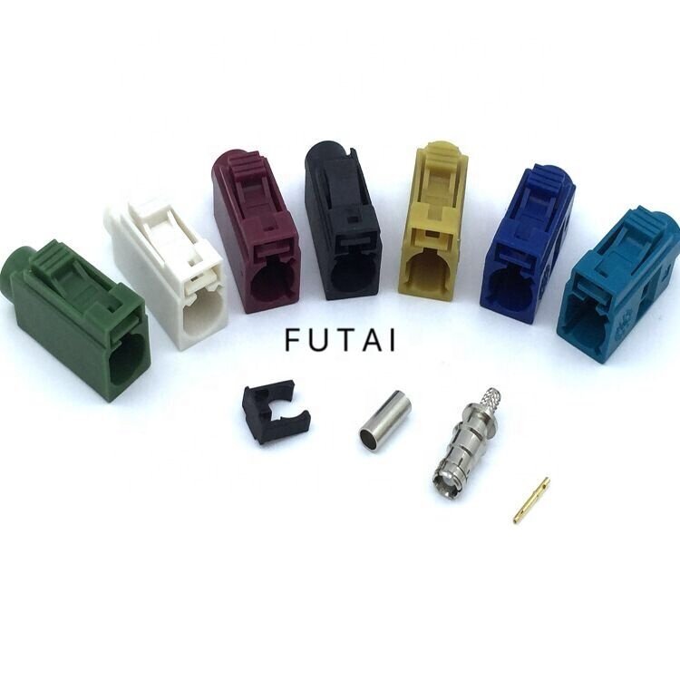 Waterproof A B C D E K Z Type Fakra Connector for RG174 Cable