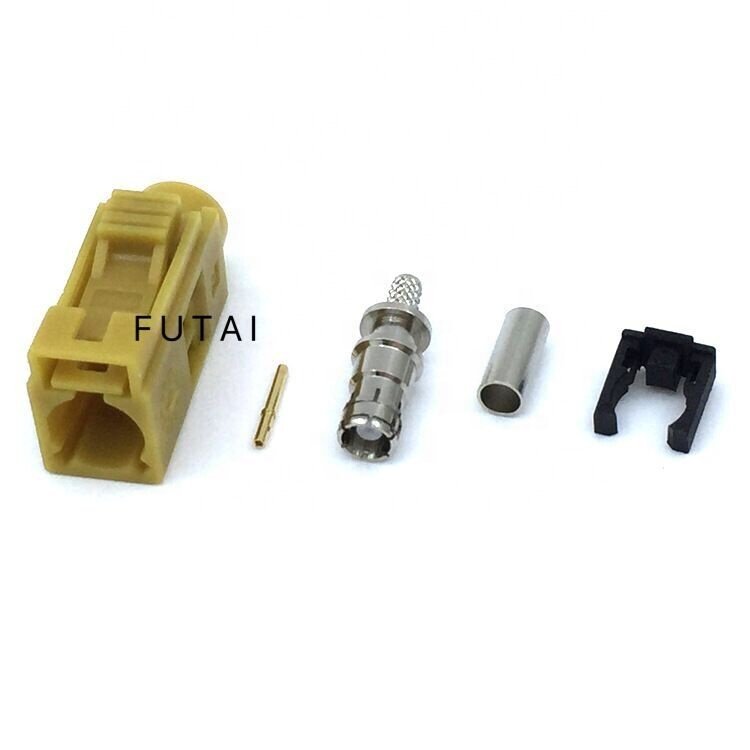 Waterproof A B C D E K Z Type Fakra Connector for RG174 Cable