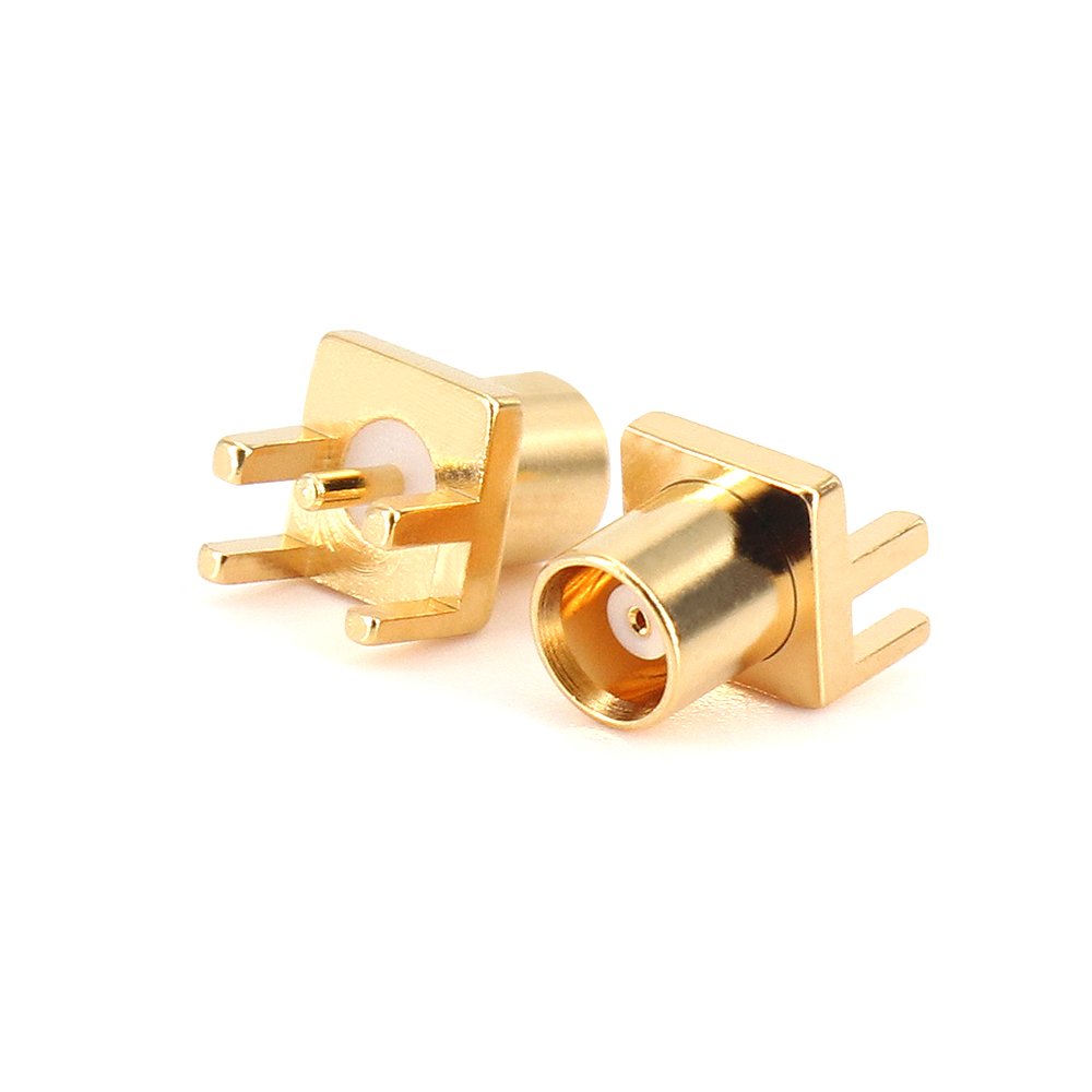 XINQY MCX Female Splint PCB 6GHZ 6000MHZ PTFE Material 50Ohm Accessories Coaxial Connectors RF