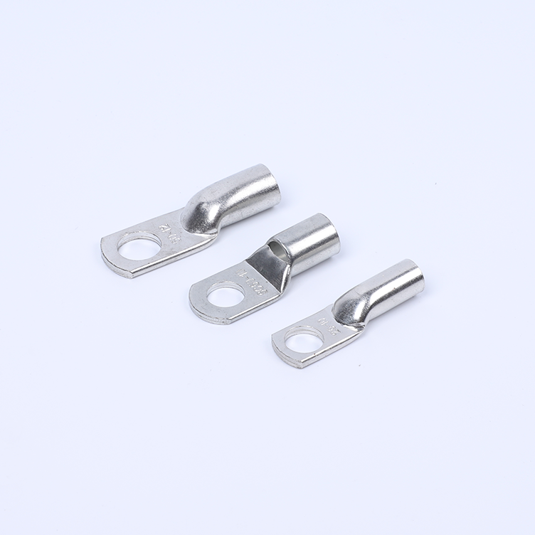 Marine Grade Tined Copper Wire Lugs Battery Cable Ends Heavy Duty Cable Lugs Bare Eyelets Tubular Ring Terminals Cable Lug