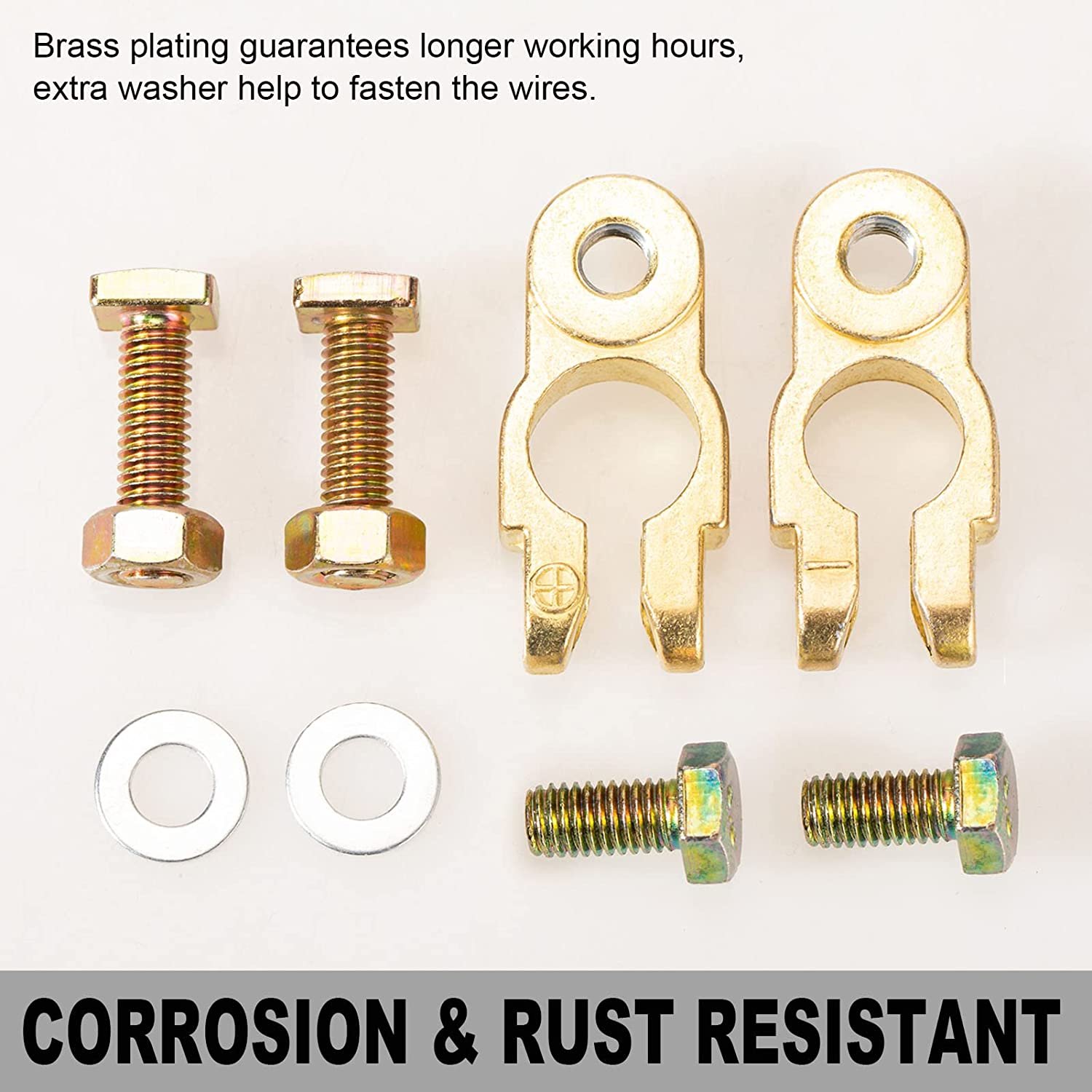 Customized Battery Terminal Connectors Top Post Car Battery Cable Terminal Clamp For Car