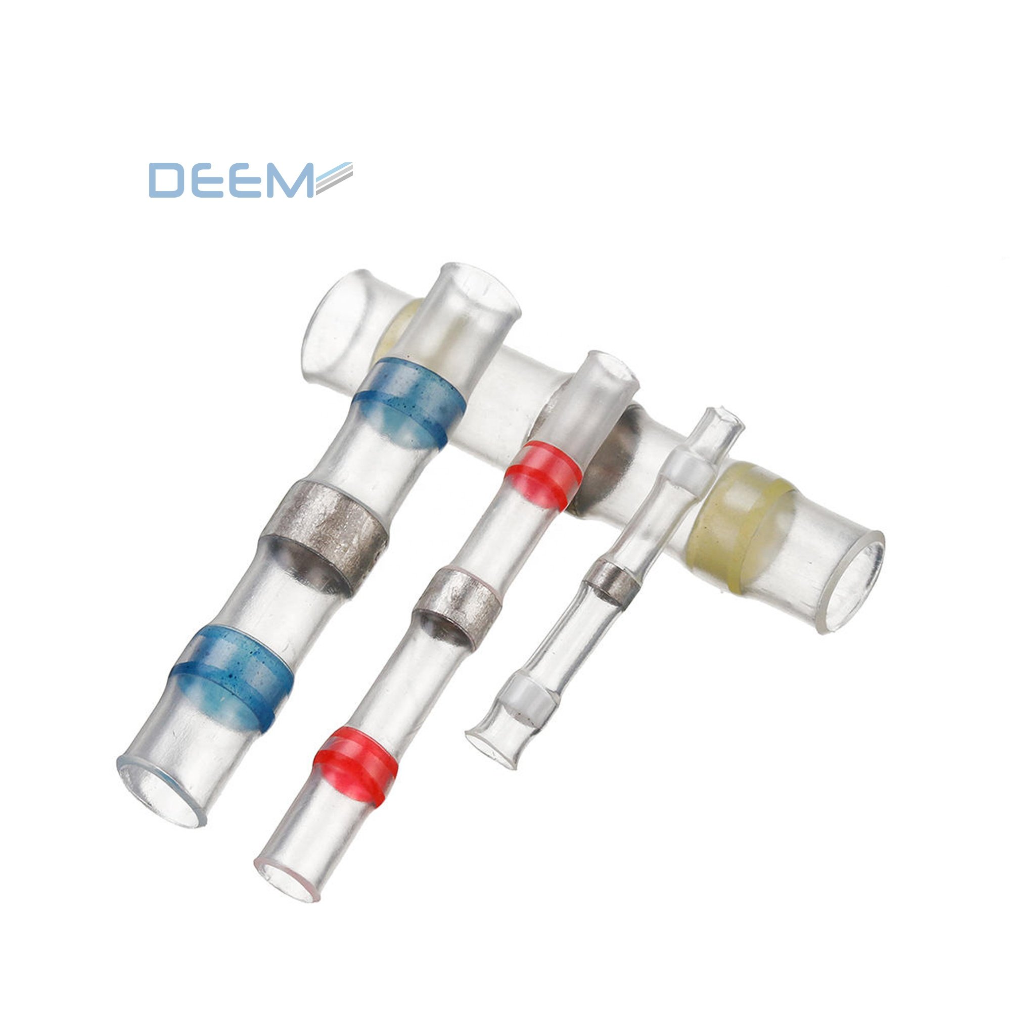DEEM Waterproof Heat Shrink Solder Seal Wire Connectors for Marine Automotive Electrical Heat Shrink Terminals