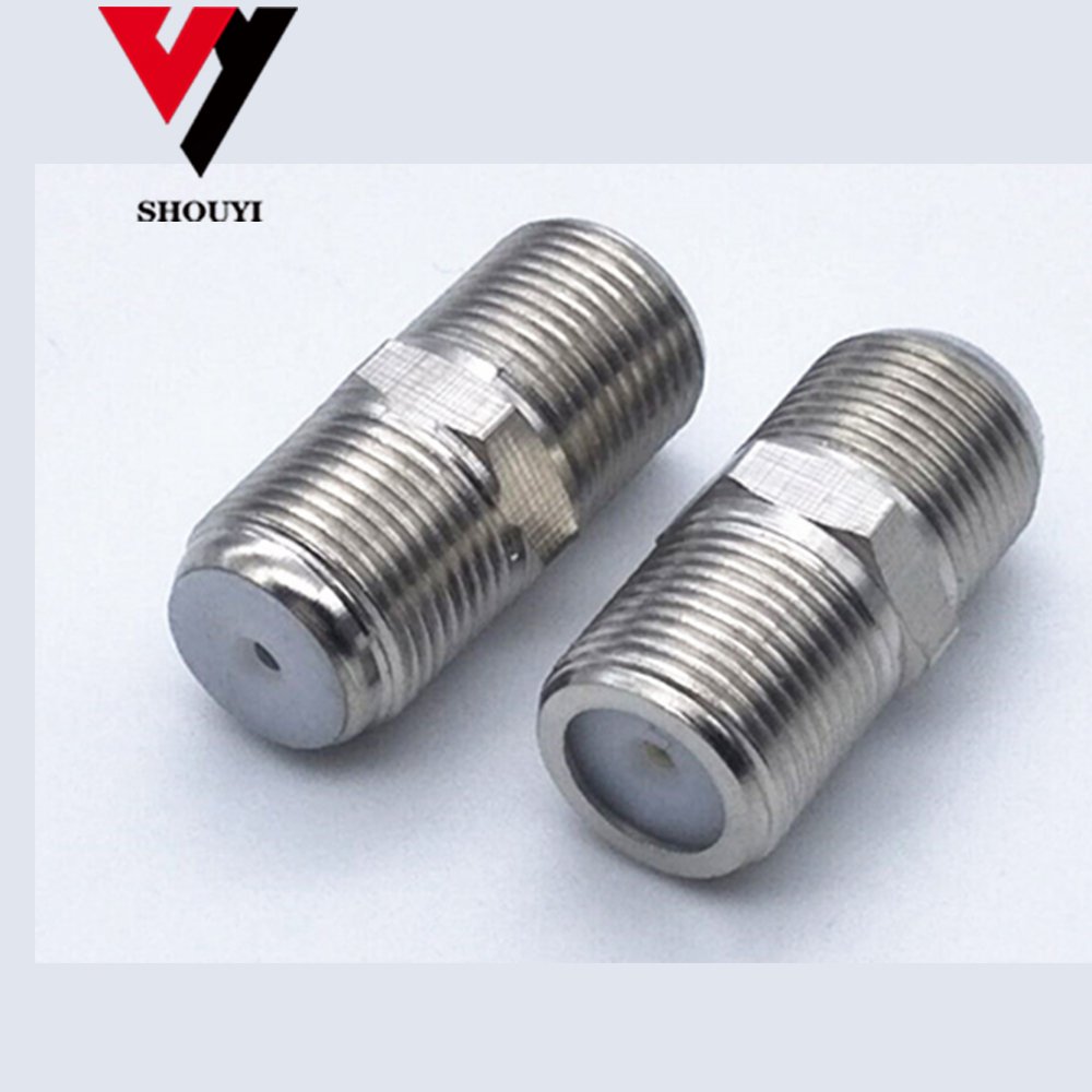 F-type adapter coupler connector female f / F Jack RG6 coaxial cable