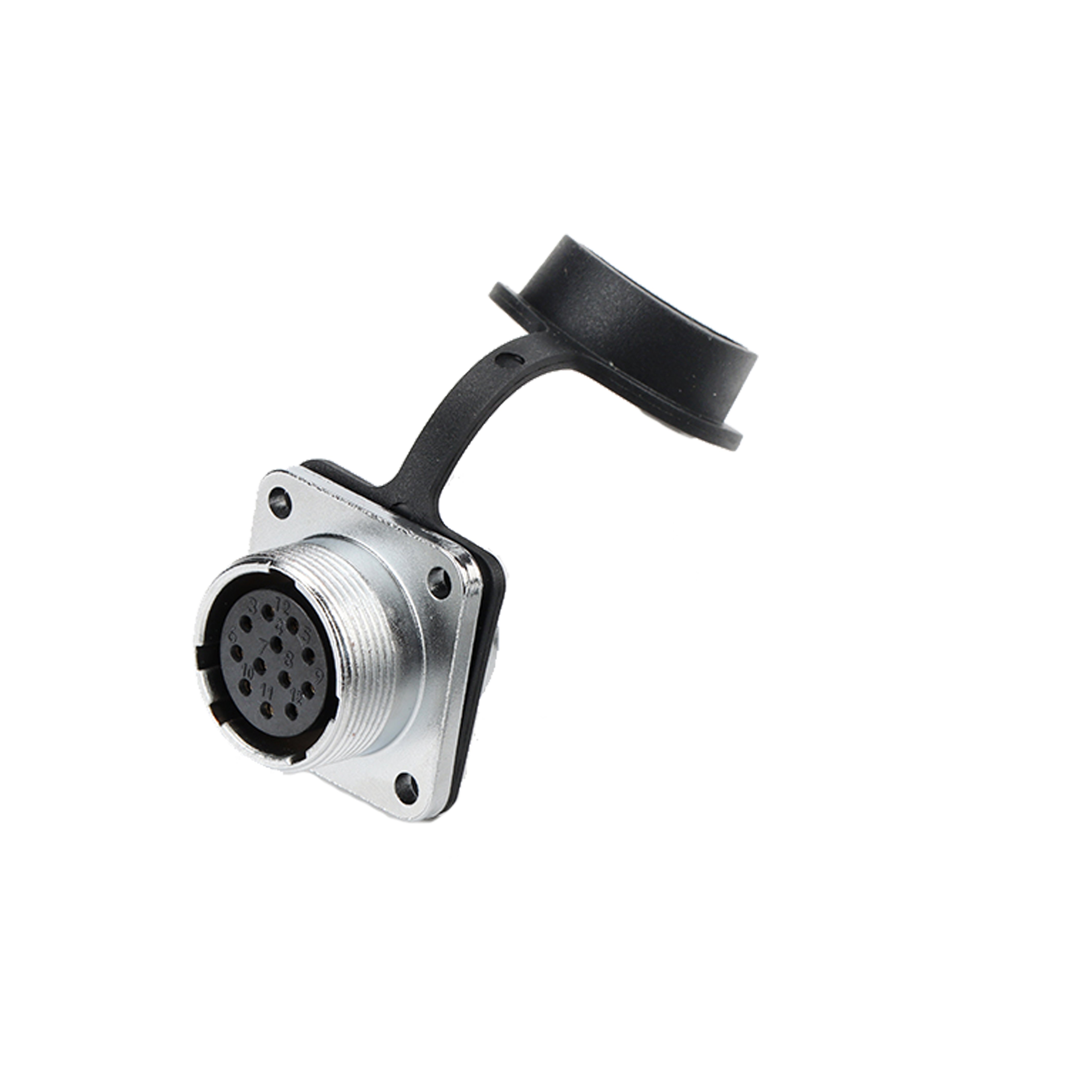 WS20 12pin Aviation plug 2 3 4 5 6 7 8 9 12 PIN waterproof connector