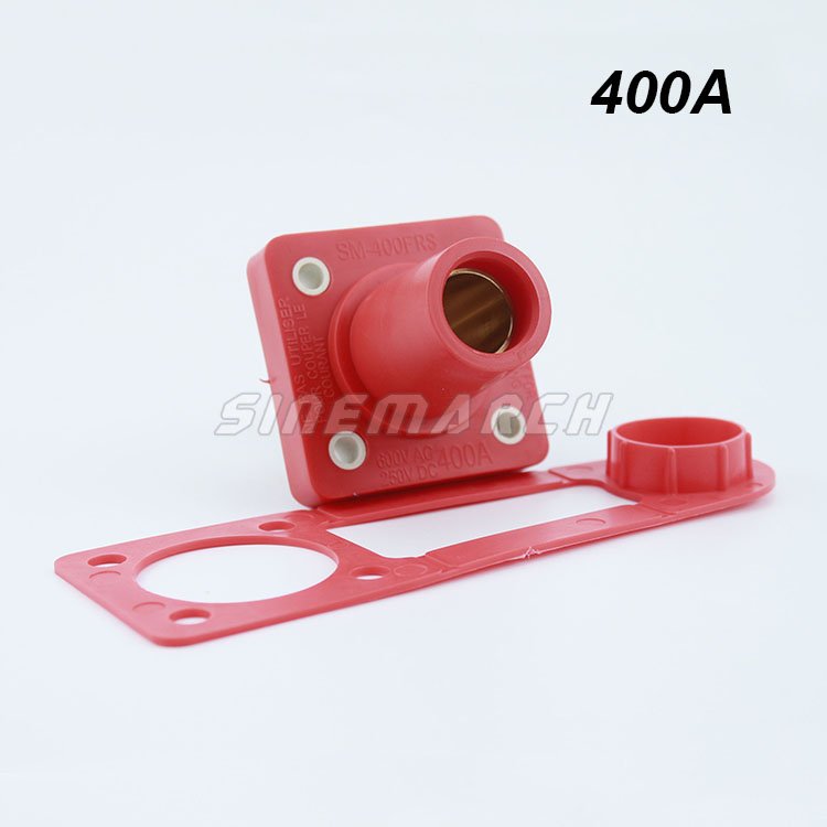 R-LOK 400A Female Socket American Standard Single Pole Power Connector Compatible with Camlock