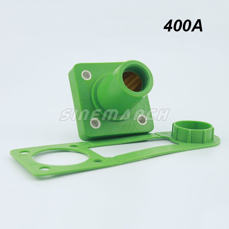R-LOK 400A Female Socket American Standard Single Pole Power Connector Compatible with Camlock