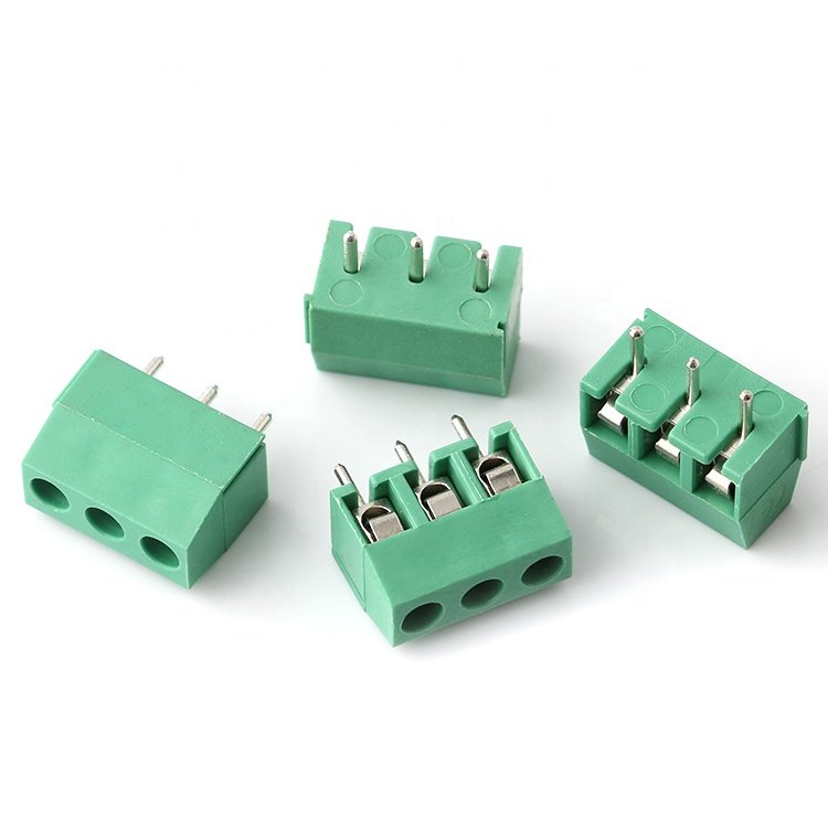 Terminal Block PCB Screw 3.5mm pitch 3pins 3positions screw terminal block connector