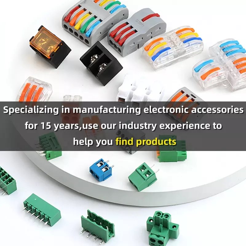 Terminal Block PCB Screw 3.5mm pitch 3pins 3positions screw terminal block connector