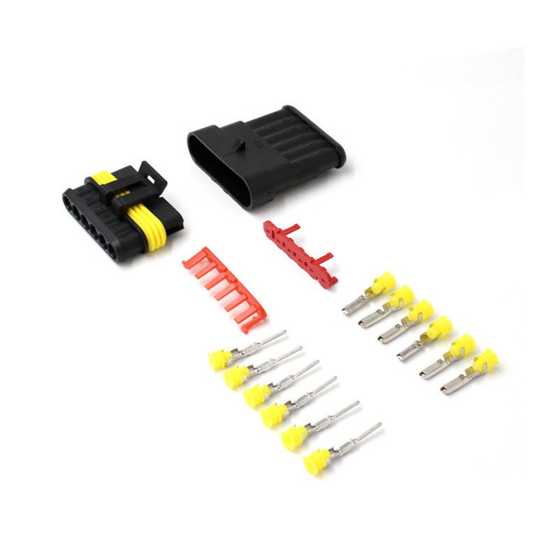 1/2/3/4/5/6 pin Auto Female Automotive Electrical wire Connector DJ7021-1.5-11/21 Waterproof Connector 282080-1