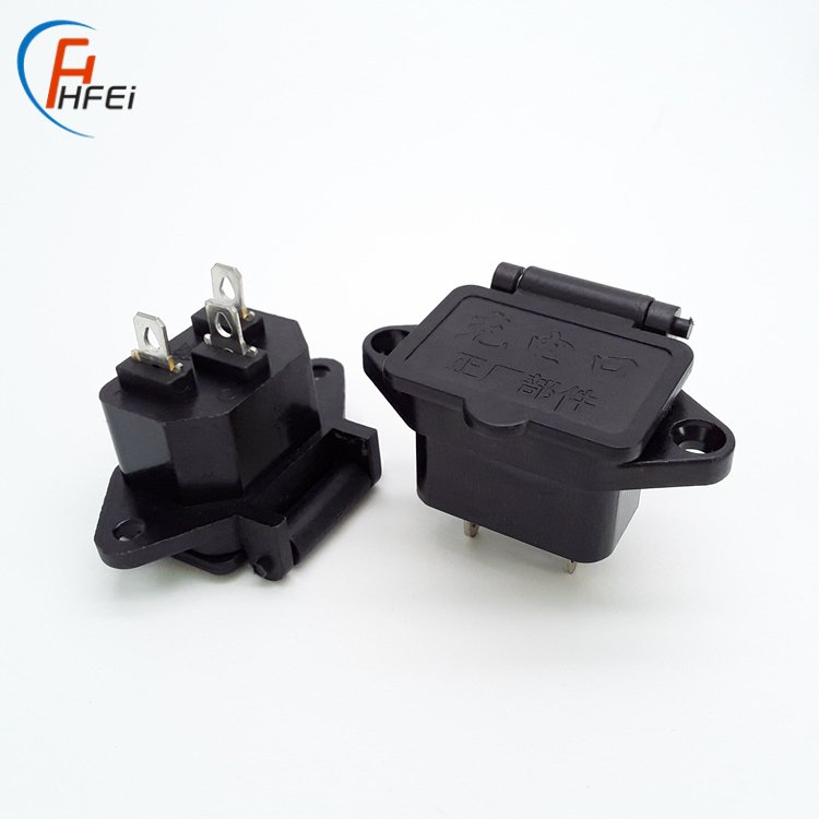 High quality C13 C14 electrical 3pin female 220v 10a industrial plug socket 3 pin ac power waterproof connector